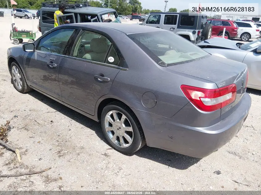 2006 Lincoln Zephyr VIN: 3LNHM26166R628183 Lot: 45208687