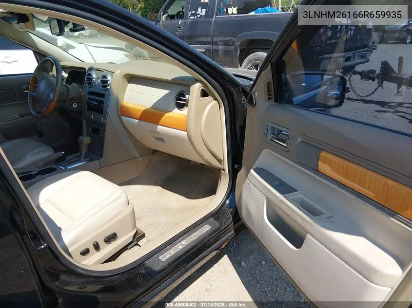 2006 Lincoln Zephyr VIN: 3LNHM26166R659935 Lot: 45608402