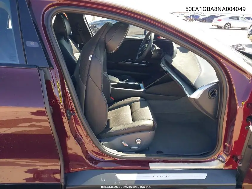 2022 Lucid Air Grand Touring VIN: 50EA1GBA8NA004049 Lot: 44442975