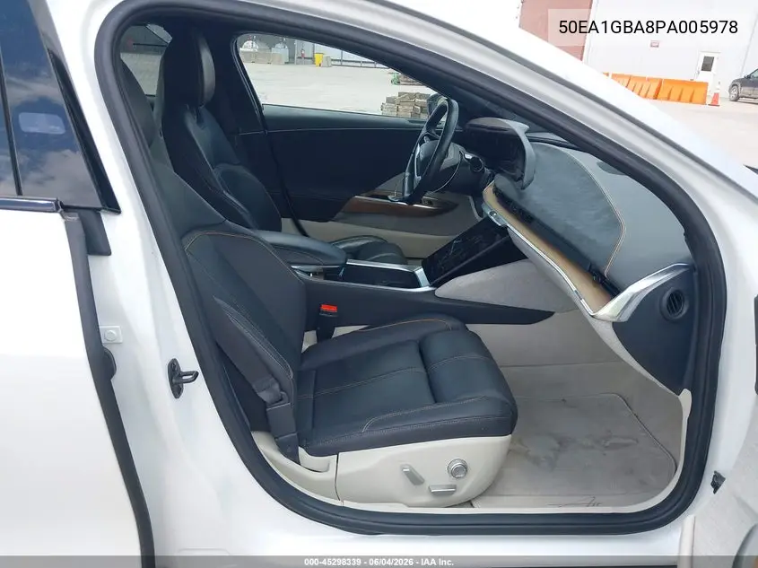 2023 Lucid Air Grand Touring VIN: 50EA1GBA8PA005978 Lot: 45298339