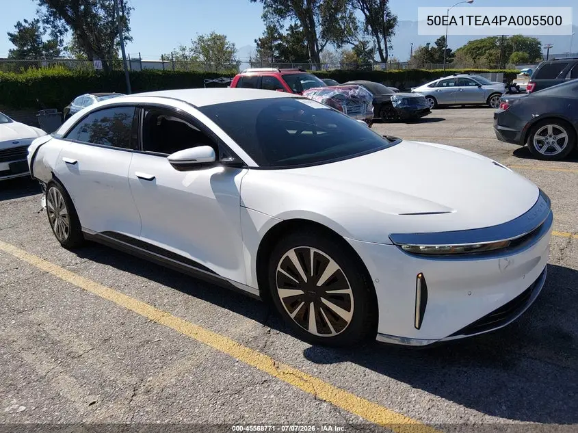 2023 Lucid Air Touring VIN: 50EA1TEA4PA005500 Lot: 45568771