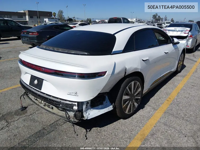2023 Lucid Air Touring VIN: 50EA1TEA4PA005500 Lot: 45568771