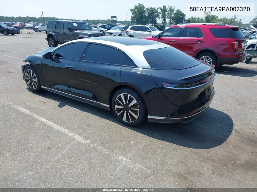 2023 Lucid Air Touring VIN: 50EA1TEA9PA002320 Lot: 45589556