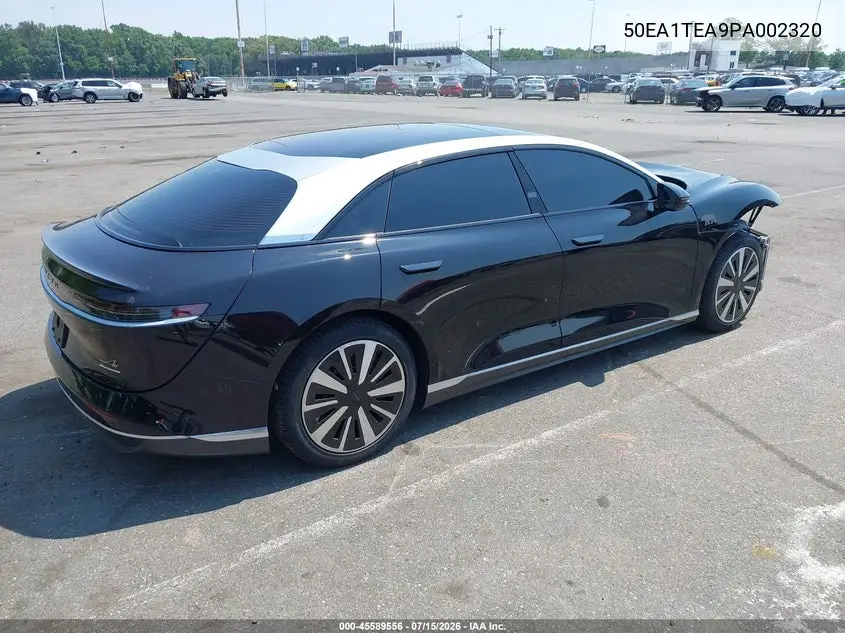 2023 Lucid Air Touring VIN: 50EA1TEA9PA002320 Lot: 45589556