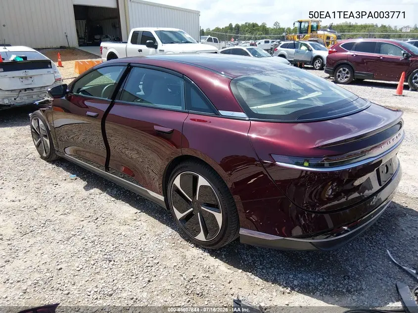 2023 Lucid Air Touring VIN: 50EA1TEA3PA003771 Lot: 45607844