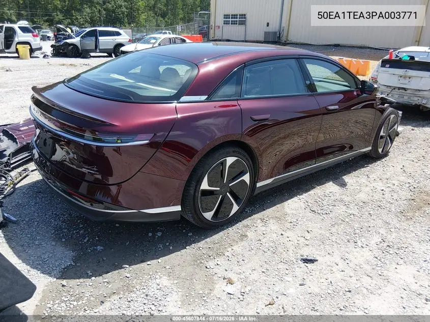 2023 Lucid Air Touring VIN: 50EA1TEA3PA003771 Lot: 45607844