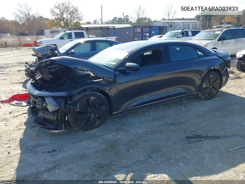 2024 Lucid Air Touring VIN: 50EA1TEA6RA003833 Lot: 43998483