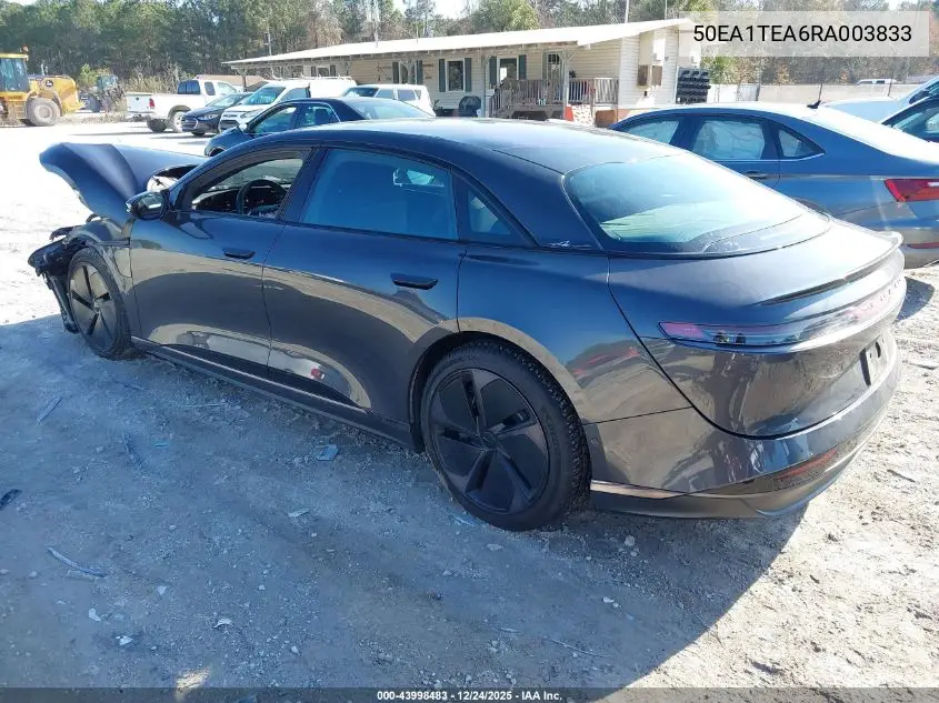 2024 Lucid Air Touring VIN: 50EA1TEA6RA003833 Lot: 43998483