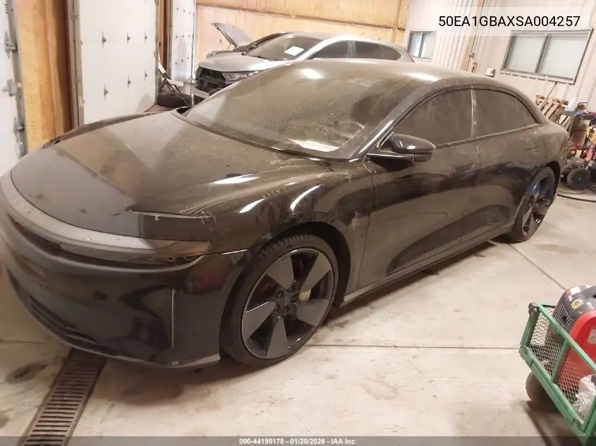 2025 Lucid Air Grand Touring VIN: 50EA1GBAXSA004257 Lot: 44195178