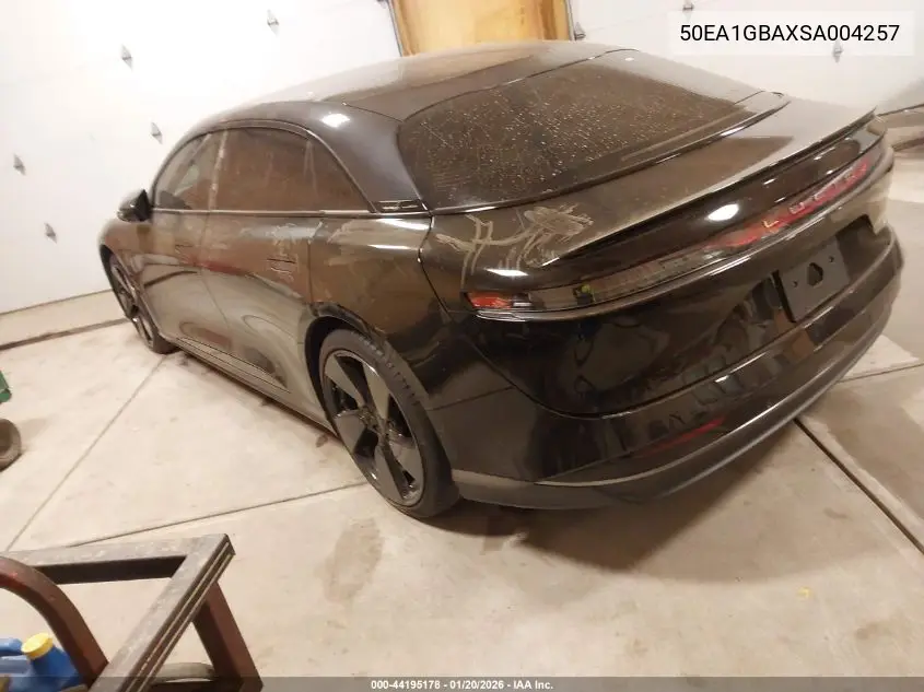 2025 Lucid Air Grand Touring VIN: 50EA1GBAXSA004257 Lot: 44195178