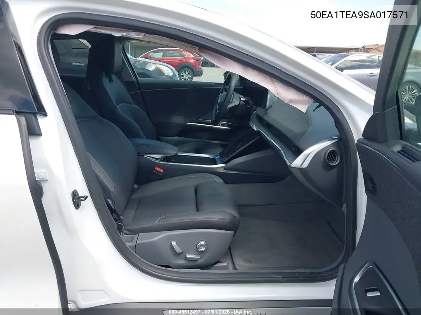 2025 Lucid Air Touring VIN: 50EA1TEA9SA017571 Lot: 45512497