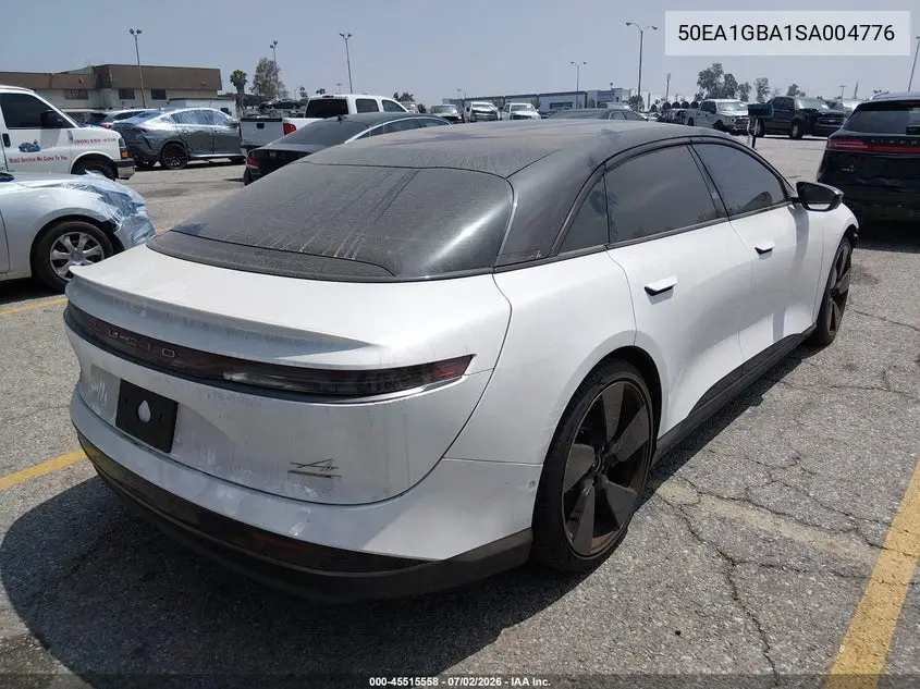 2025 Lucid Air Grand Touring VIN: 50EA1GBA1SA004776 Lot: 45515558