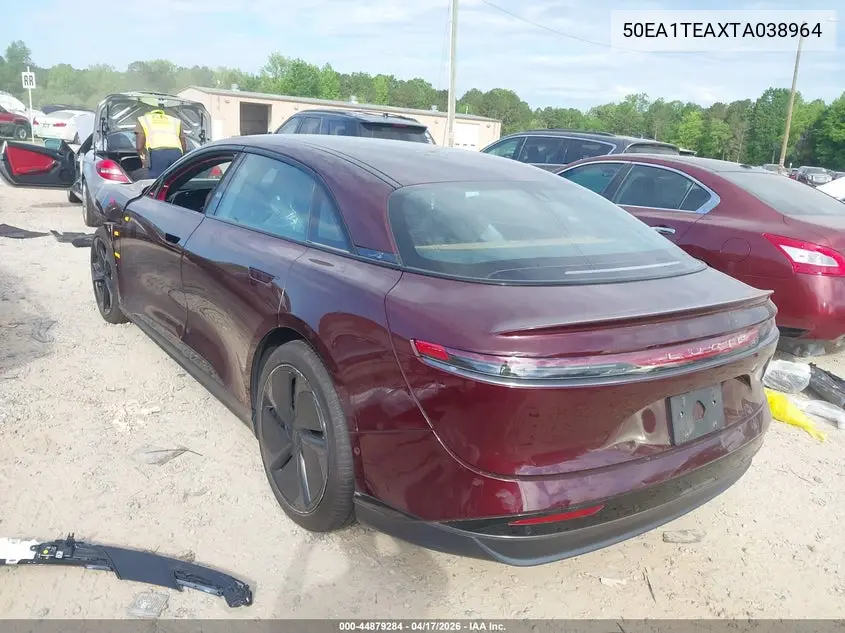 2026 Lucid Air Touring VIN: 50EA1TEAXTA038964 Lot: 44879284