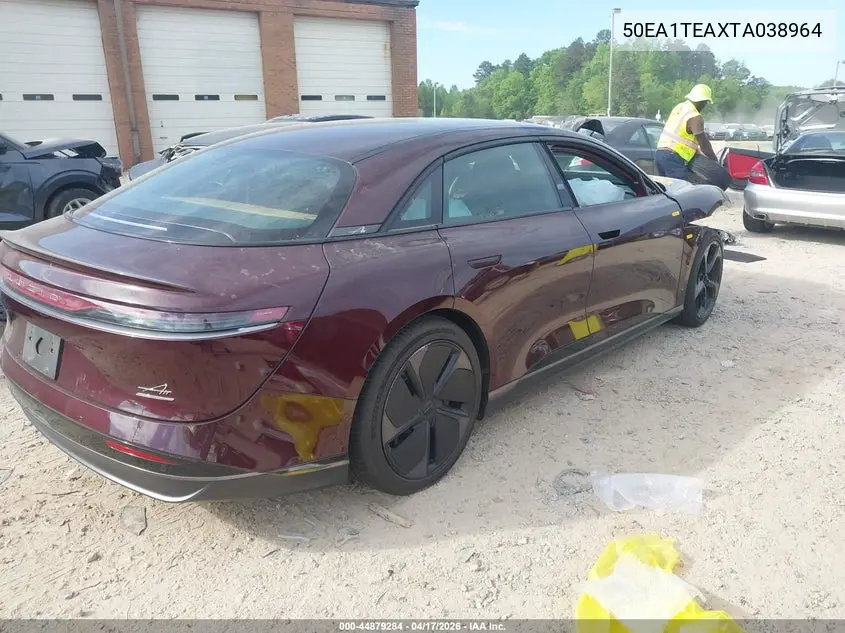 2026 Lucid Air Touring VIN: 50EA1TEAXTA038964 Lot: 44879284