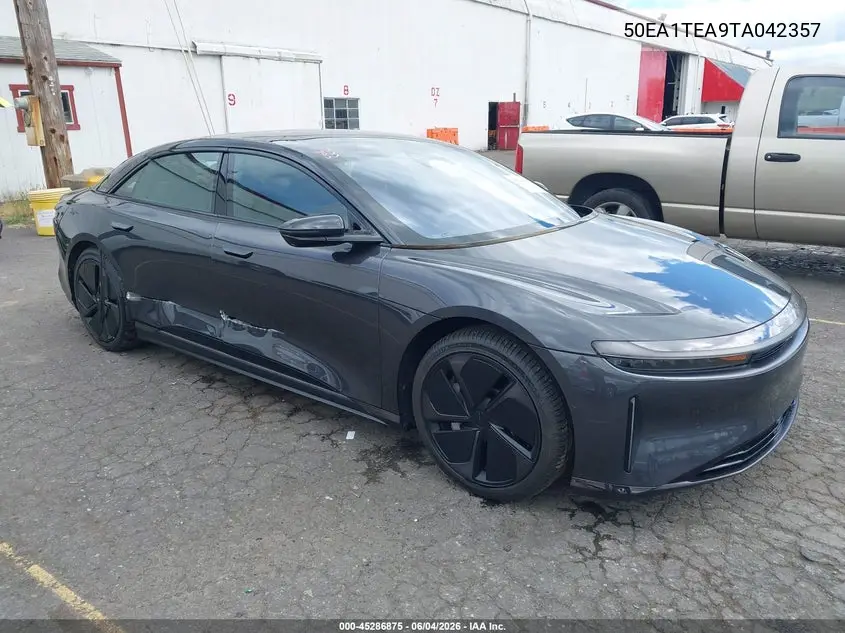 2026 Lucid Air Touring VIN: 50EA1TEA9TA042357 Lot: 45286875