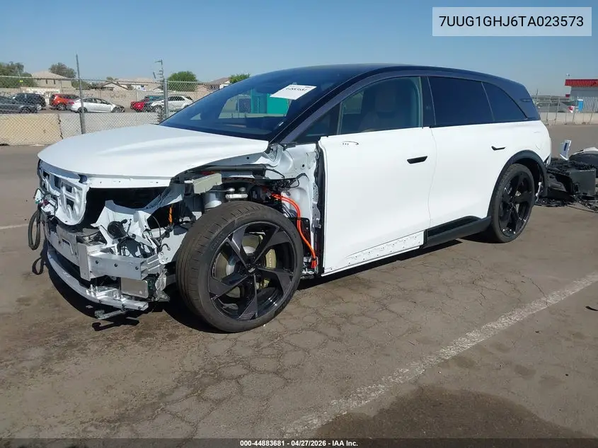 2026 Lucid Gravity Grand Touring VIN: 7UUG1GHJ6TA023573 Lot: 44883681