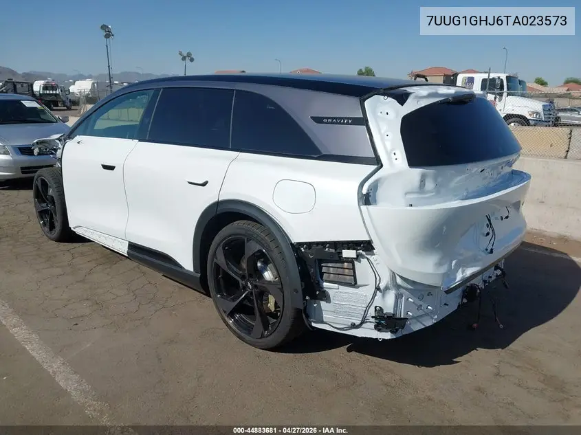 2026 Lucid Gravity Grand Touring VIN: 7UUG1GHJ6TA023573 Lot: 44883681