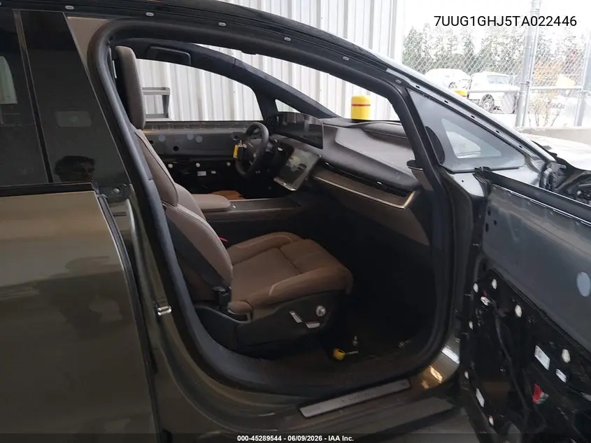 2026 Lucid Gravity Grand Touring VIN: 7UUG1GHJ5TA022446 Lot: 45289544