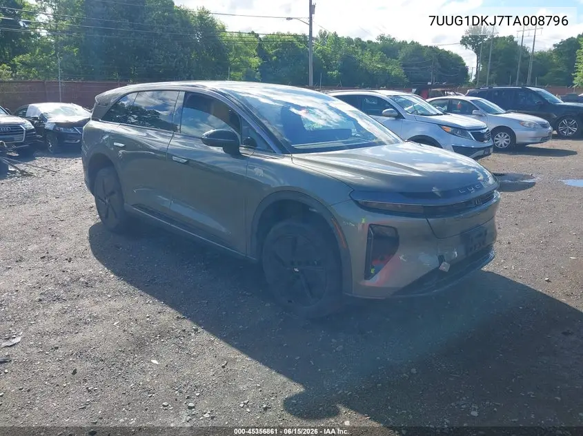 2026 Lucid Gravity Dream Edition VIN: 7UUG1DKJ7TA008796 Lot: 45356861