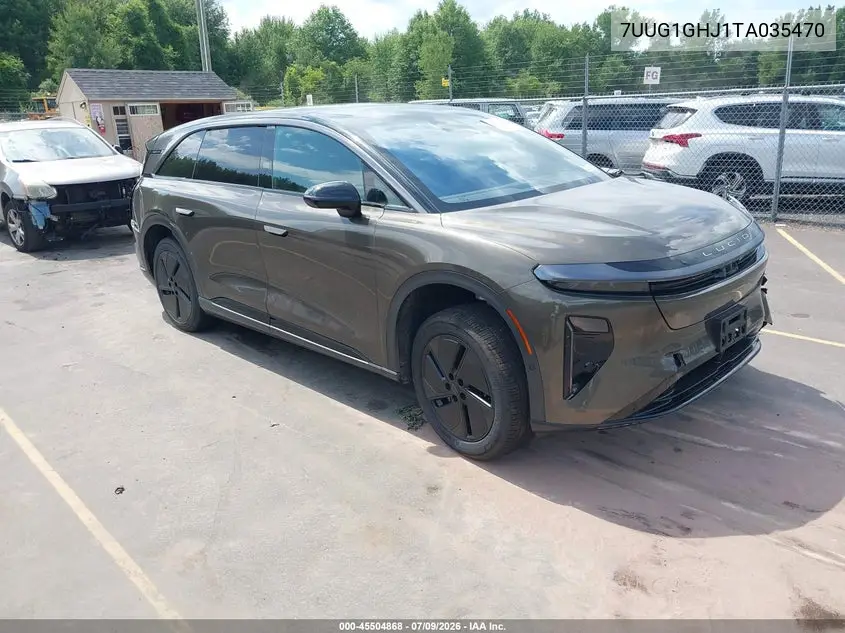2026 Lucid Gravity Grand Touring VIN: 7UUG1GHJ1TA035470 Lot: 45504868