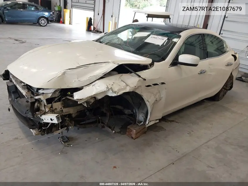 2014 Maserati Ghibli S Q4 VIN: ZAM57RTA2E1087679 Lot: 44807328