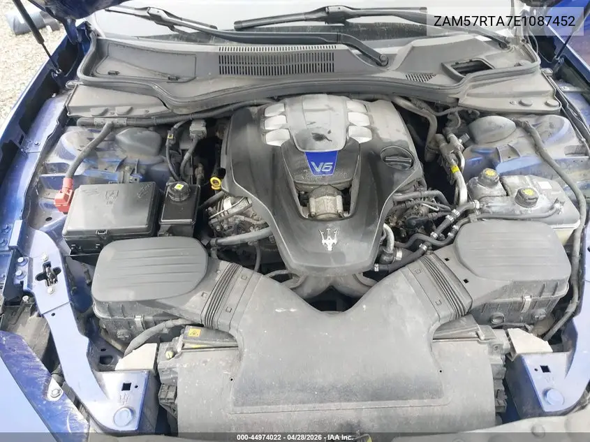 2014 Maserati Ghibli S Q4 VIN: ZAM57RTA7E1087452 Lot: 44974022