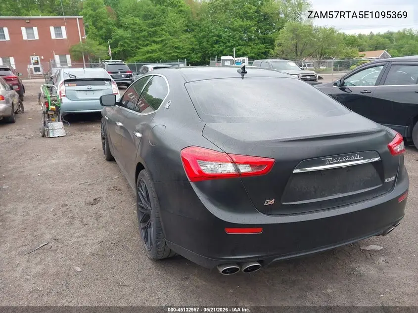 2014 Maserati Ghibli S Q4 VIN: ZAM57RTA5E1095369 Lot: 45132957