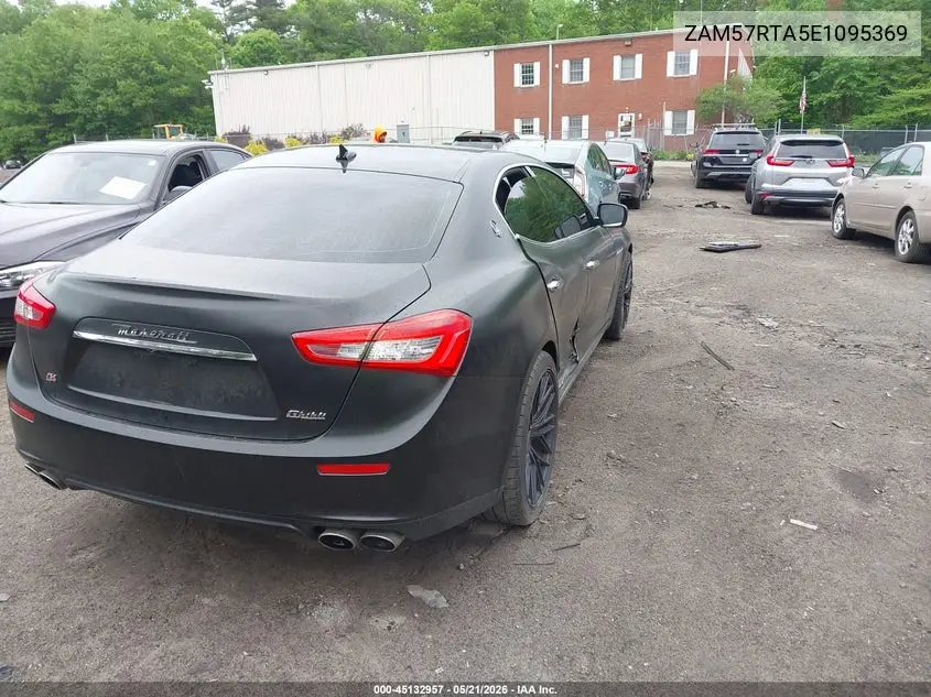 2014 Maserati Ghibli S Q4 VIN: ZAM57RTA5E1095369 Lot: 45132957