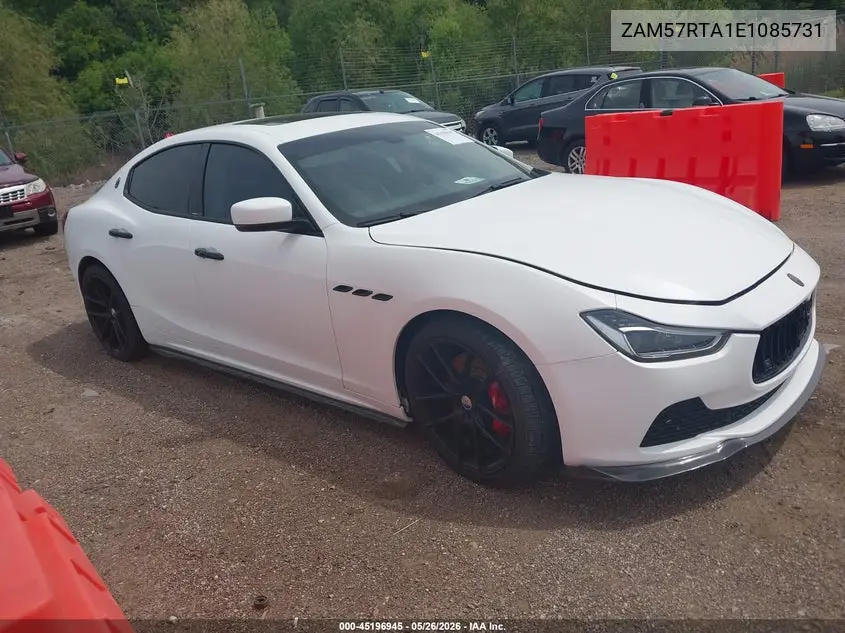 2014 Maserati Ghibli S Q4 VIN: ZAM57RTA1E1085731 Lot: 45196945