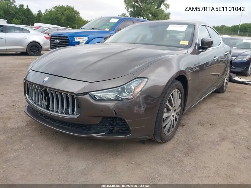 2014 Maserati Ghibli S Q4 VIN: ZAM57RTA5E1101042 Lot: 45440866