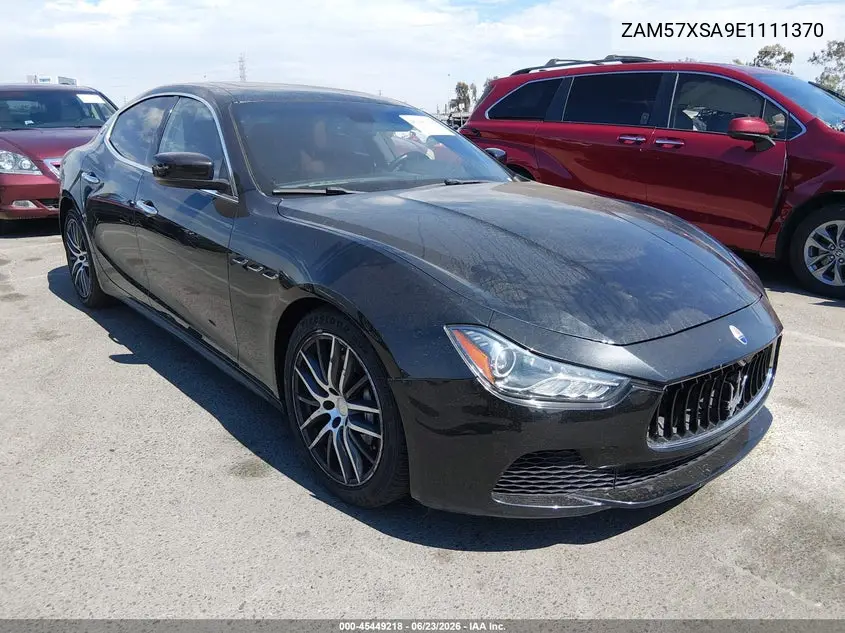 2014 Maserati Ghibli VIN: ZAM57XSA9E1111370 Lot: 45449218
