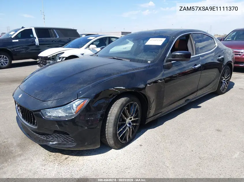 2014 Maserati Ghibli VIN: ZAM57XSA9E1111370 Lot: 45449218