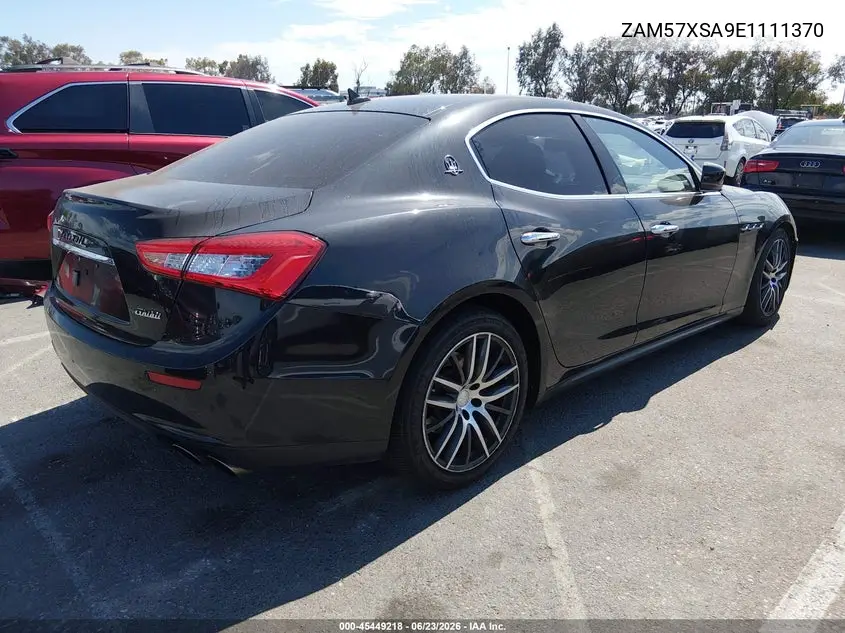 2014 Maserati Ghibli VIN: ZAM57XSA9E1111370 Lot: 45449218