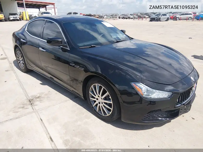 2014 Maserati Ghibli S Q4 VIN: ZAM57RTA5E1095324 Lot: 45520323
