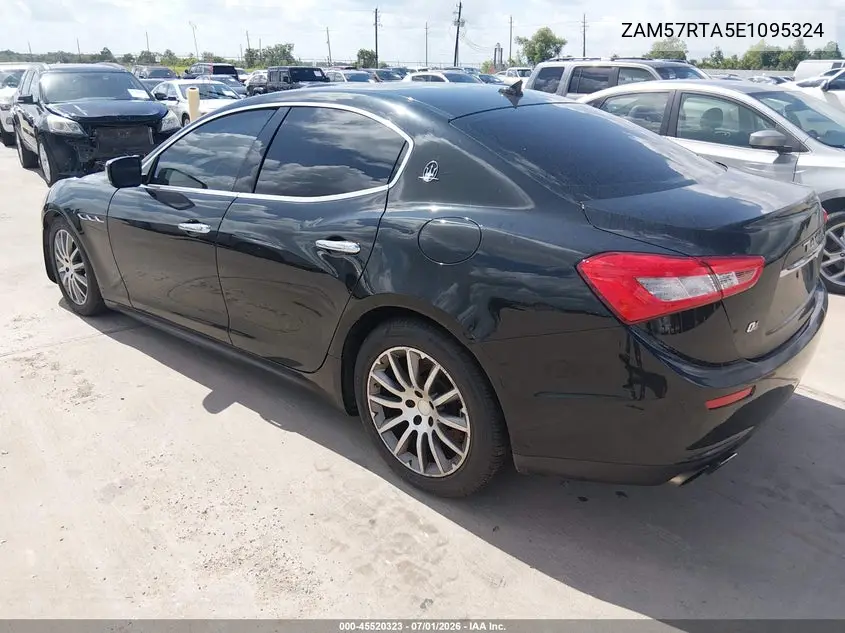 2014 Maserati Ghibli S Q4 VIN: ZAM57RTA5E1095324 Lot: 45520323