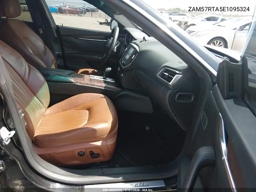 2014 Maserati Ghibli S Q4 VIN: ZAM57RTA5E1095324 Lot: 45520323
