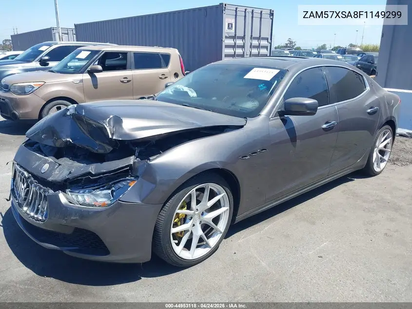 2015 Maserati Ghibli VIN: ZAM57XSA8F1149299 Lot: 44953118
