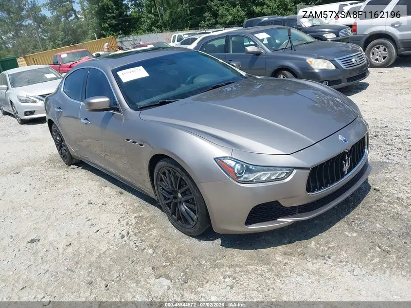 2015 Maserati Ghibli VIN: ZAM57XSA8F1162196 Lot: 45544572