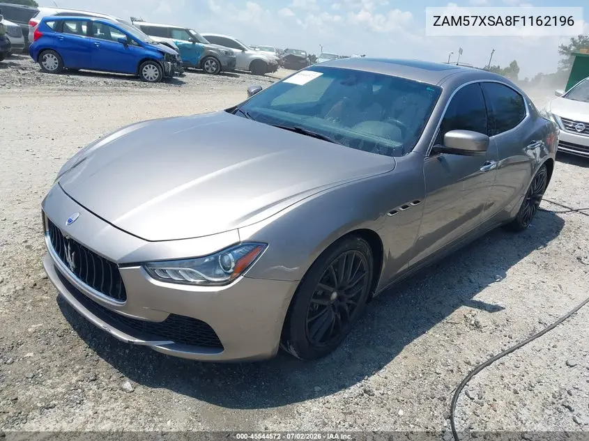 2015 Maserati Ghibli VIN: ZAM57XSA8F1162196 Lot: 45544572