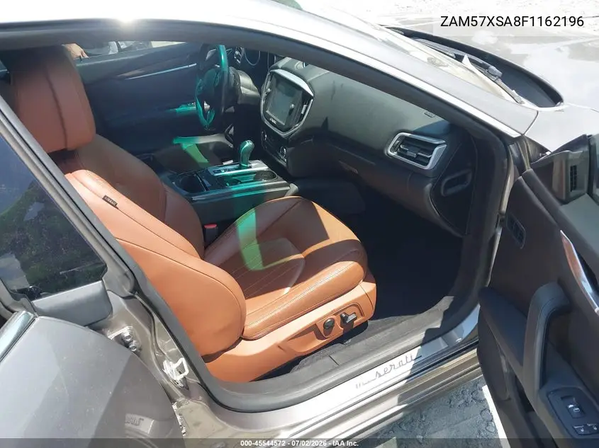 2015 Maserati Ghibli VIN: ZAM57XSA8F1162196 Lot: 45544572
