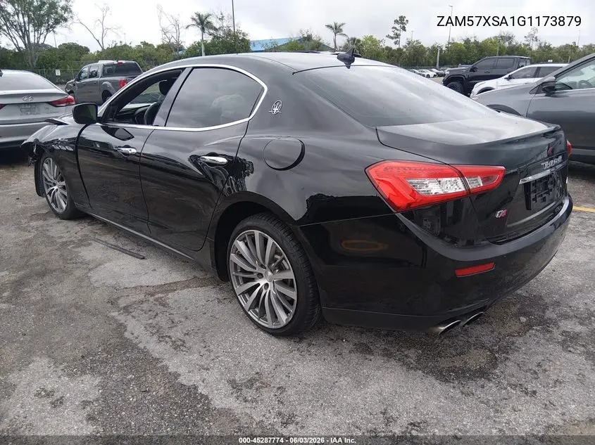 2016 Maserati Ghibli VIN: ZAM57XSA1G1173879 Lot: 45287774