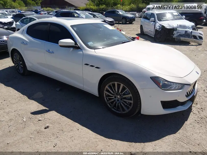 2018 Maserati Ghibli S Q4 VIN: ZAM57YTA2J1300859 Lot: 45269647