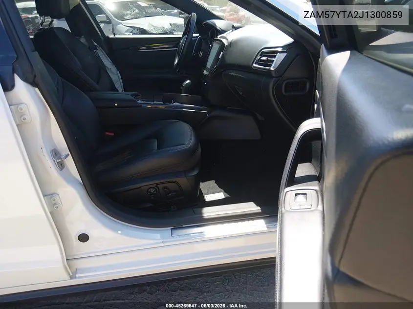 2018 Maserati Ghibli S Q4 VIN: ZAM57YTA2J1300859 Lot: 45269647
