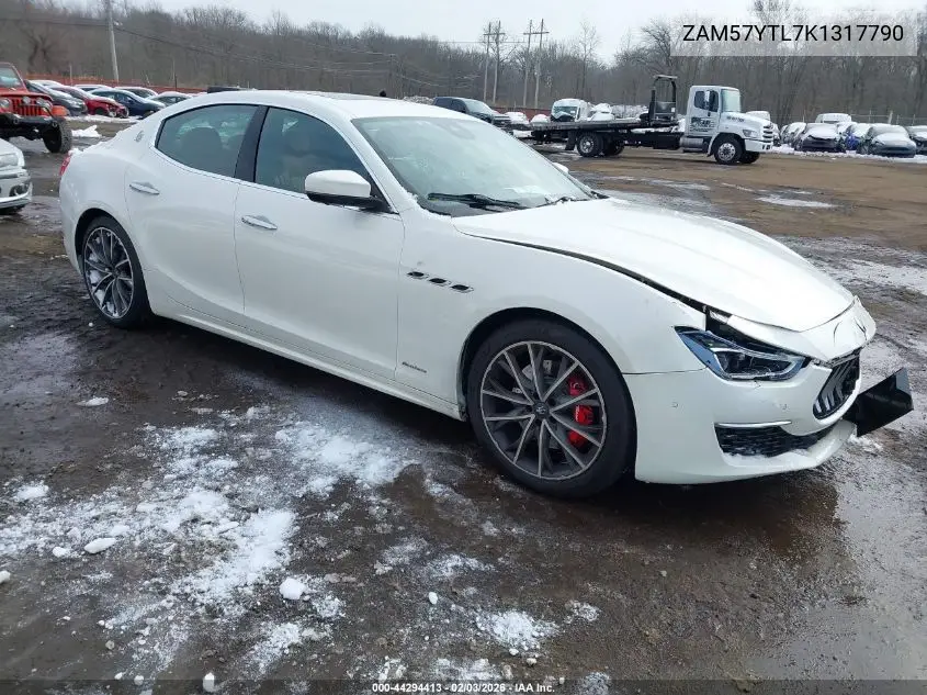 2019 Maserati Ghibli S Q4 Granlusso VIN: ZAM57YTL7K1317790 Lot: 44294413