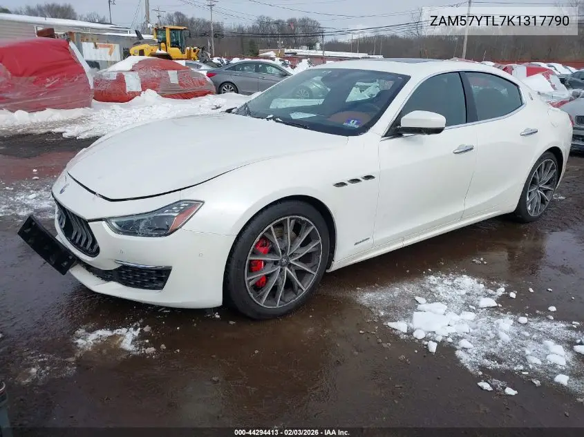 2019 Maserati Ghibli S Q4 Granlusso VIN: ZAM57YTL7K1317790 Lot: 44294413