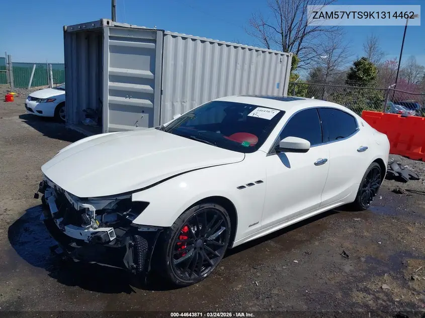 2019 Maserati Ghibli S Q4 Gransport VIN: ZAM57YTS9K1314462 Lot: 44643871