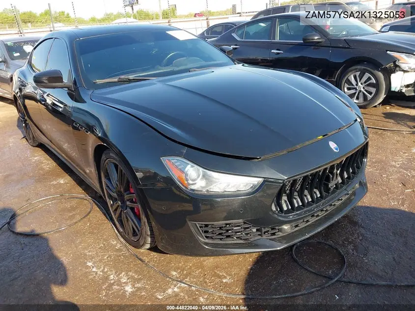 2019 Maserati Ghibli S VIN: ZAM57YSA2K1325053 Lot: 44822040