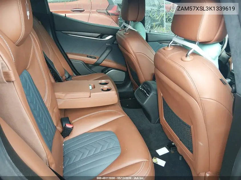 2019 Maserati Ghibli Granlusso VIN: ZAM57XSL3K1339619 Lot: 45111830