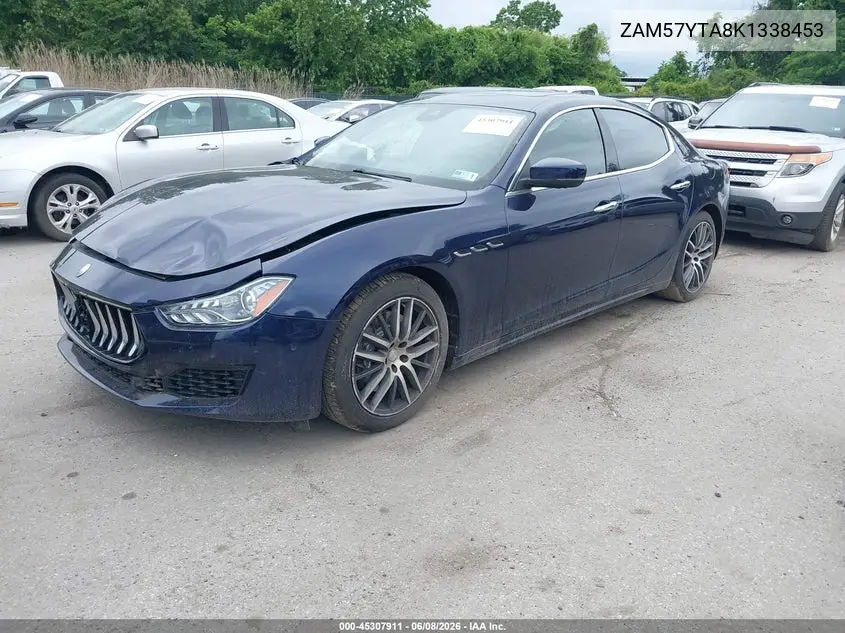 2019 Maserati Ghibli S Q4 VIN: ZAM57YTA8K1338453 Lot: 45307911
