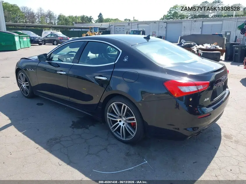2019 Maserati Ghibli S Q4 VIN: ZAM57YTA6K1308528 Lot: 45361438